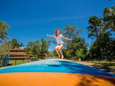 Ingenia Holidays Lake Macquarie Jumping Cushion
