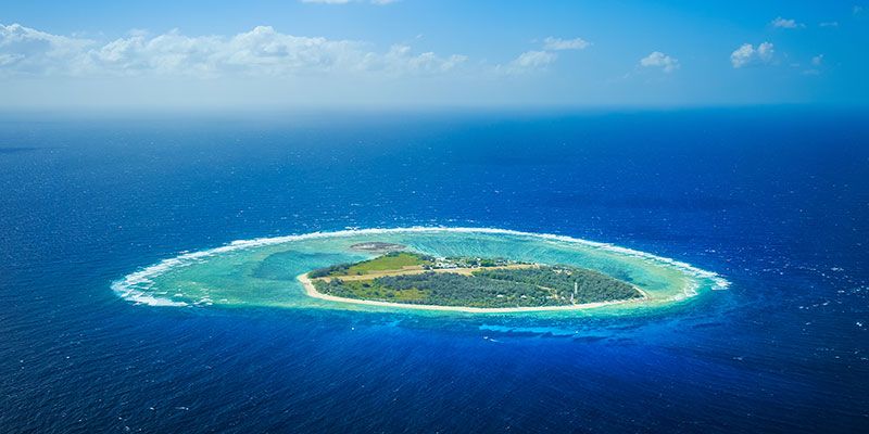 Take a trip to the picturesque Lady Elliot Island