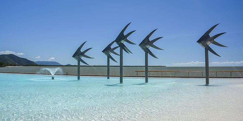 Kick back along the vibrant Cairns Esplanade